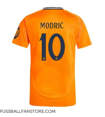 Real Madrid Luka Modric #10 Replik Auswärtstrikot 2024-25 Kurzarm